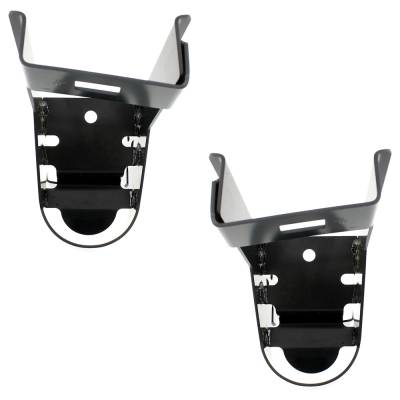 Rareelectrical - New Front Left And Front Right Bumper Bracket Compatible With Dodge Ram 2500 Van Base 8 Cyl 5.9L - Image 4