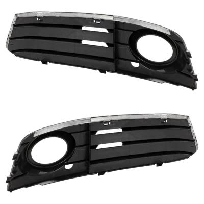 Rareelectrical - New Front Left And Front Right Fog Light Trim Compatible With Audi A4 Cabriolet 4 Cyl 2.0L A4 - Image 5