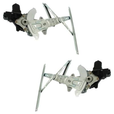 Rareelectrical - New Rear Left And Rear Right Window Regulator Compatible With Nissan Rogue S Rogue Sv 2014-2020 By - Image 3