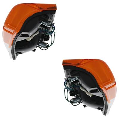 Rareelectrical - New Front Right And Front Left Turn Signal Light Compatible With Gmc Isuzu W3500 Forward W3s042 4 - Image 8