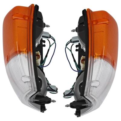 Rareelectrical - New Front Right And Front Left Turn Signal Light Compatible With Gmc Isuzu Npr-Hd Base 4 Cyl 5.2L - Image 4