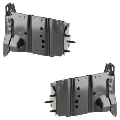 Rareelectrical - New Front Left And Front Right Bumper Bracket Compatible With Nissan Sentra Fe+S Sentra S 2013-2019 - Image 6
