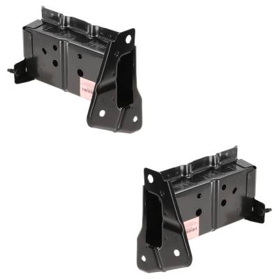 Rareelectrical - New Front Left And Front Right Bumper Bracket Compatible With Nissan Sentra Fe+S Sentra Sl 2013-2019 - Image 2