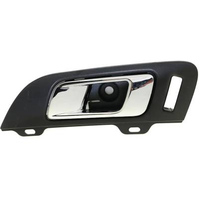 Front Left (Driver Side) Interior Door Handle Compatible With 2009-2016 Lincoln Mks Chrome Lever