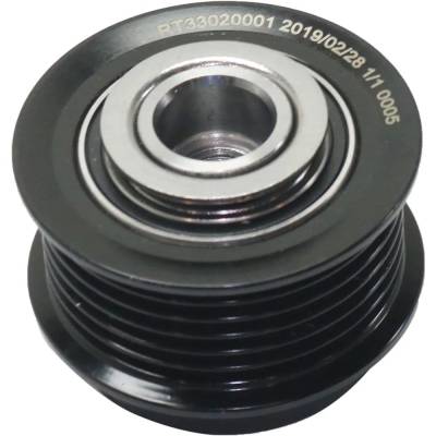 Rareelectrical - New 43Mm Dia Alternator Pulley Compatible With Chrysler Dodge Pontiac Town & Country Lx 6 Cyl 3.8L - Image 5