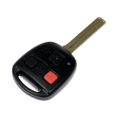 New OEM Grade 3-Button Key Fob Compatible With Lexus Gx470 All Submodels Lx470 All Submodels