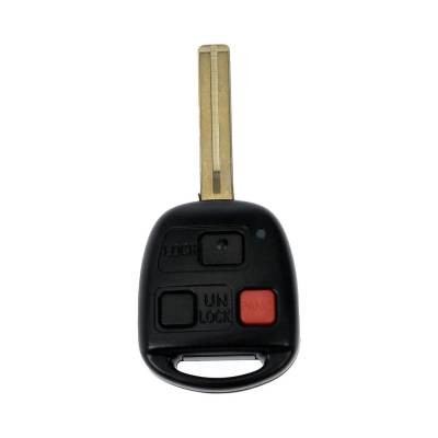 Rareelectrical - New OEM Grade 3-Button Key Fob Compatible With Lexus Gx470 All Submodels Lx470 All Submodels - Image 4