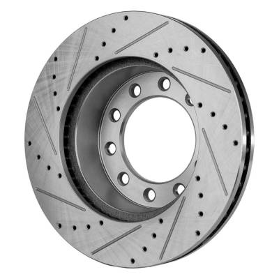 Rareelectrical - Performance Rotor Brake Disc Compatible With Ford F-550 Super Duty Lariat 8 Cyl 6.4L F-450 Super - Image 4