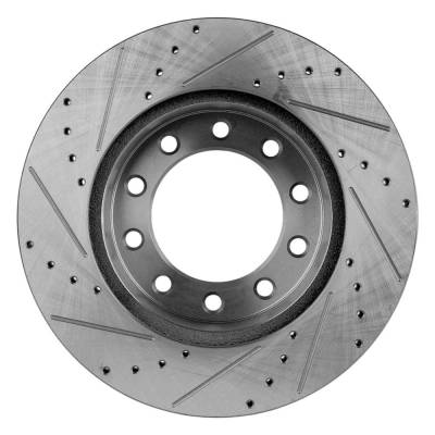 Rareelectrical - Performance Rotor Brake Disc Compatible With Ford F-550 Super Duty Lariat 8 Cyl 6.4L F-450 Super - Image 5