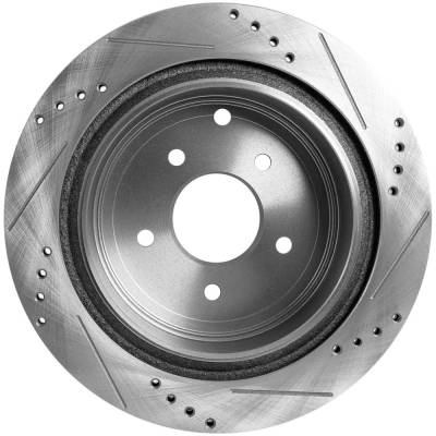Rareelectrical - New Solid Brake Disc Compatible With Infiniti Nissan Quest Le 6 Cyl 3.5L Qx60 Essential 6 Cyl 3.5L - Image 4
