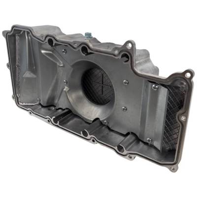 Rareelectrical - New Aluminum Oil Pan Compatible With Buick Cadillac Oldsmobile Deville Dhs 8 Cyl 4.6L Lucerne Cxs 8 - Image 2