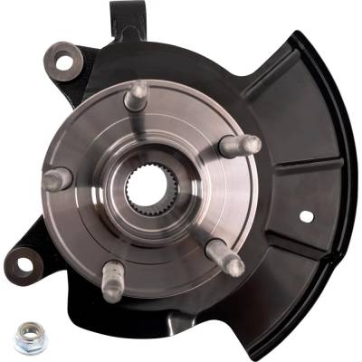 New Left Front Knuckle Compatible With Ford Lincoln Edge Limited 6 Cyl 3.5L Edge Sport 6 Cyl 3.7L
