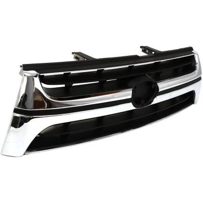 RAREELECTRICAL - New Chrome Shell Grille Assembly Compatible With Toyota 4Runner Limited 6 Cyl 3.4L 4Runner Sr5 6 Cyl - Image 3