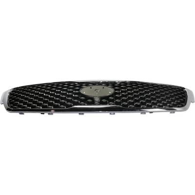 RAREELECTRICAL - New Chrome Shell Grille Assembly Compatible With Kia Sorento Sxl 6 Cyl 3.3L Sorento Sx 4 Cyl 2.0L - Image 4