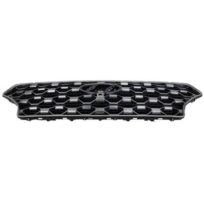 Rareelectrical - New Textured Gray Grille Assembly Compatible With Hyundai Santa Fe Ultimate 4 Cyl 2.4L Santa Fe Sel - Image 6