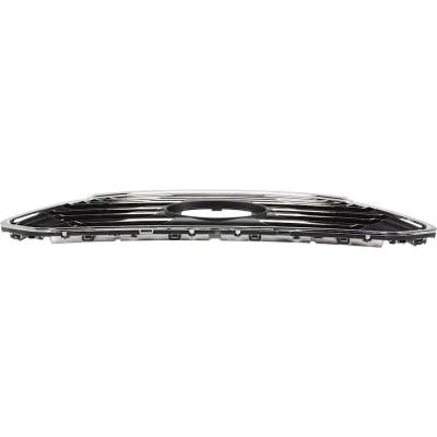 RAREELECTRICAL - New Chrome Shell Grille Assembly Compatible With Hyundai Sonata 2.0T Sport 4 Cyl 2.0L Sonata Sel 4 - Image 6