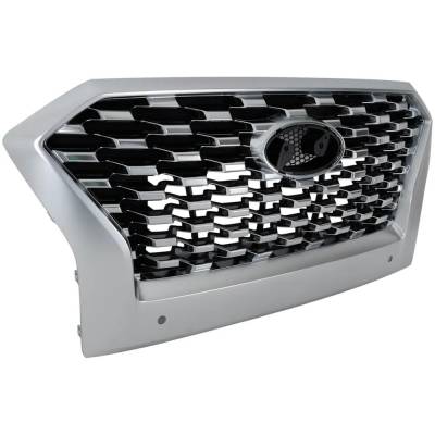 Rareelectrical - New Chrome Grille Assembly Compatible With Hyundai Palisade Luxury 6 Cyl 3.8L Palisade Sel 6 Cyl - Image 3