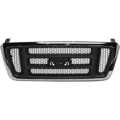 Rareelectrical - New Grille Assembly Compatible With Ford F-150 Xl 8 Cyl 4.6L F-150 Xl 8 Cyl 5.4L 2004 By Fo1200465 - Image 1