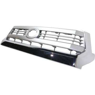 Rareelectrical - Painted Silver Grille Assembly Compatible With Toyota Tundra 1794 Edition 8 Cyl 5.7L 2014-2015 - Image 2