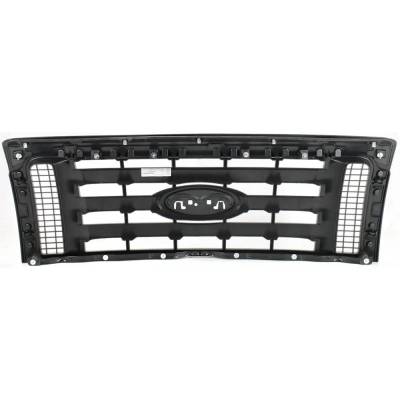 Rareelectrical - New Gray Shell Grille Assembly Compatible With Ford F-150 Stx 8 Cyl 5.0L F-150 Fx4 6 Cyl 3.5L F-150 - Image 4