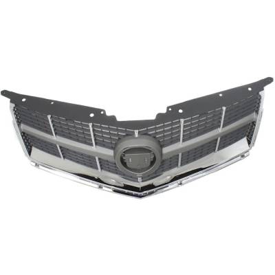 Rareelectrical - New Gray Grille Assembly Compatible With Cadillac Srx Premium 6 Cyl 3.0L Srx Performance 6 Cyl 3.6L - Image 4