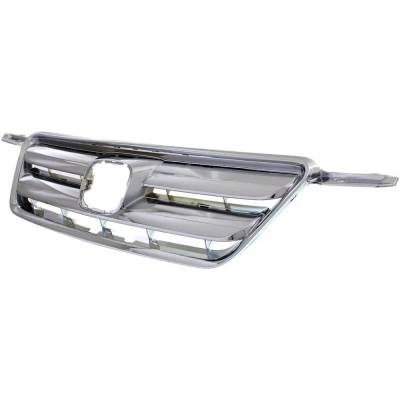 Rareelectrical - New Inner & Outer Grille Assembly Compatible With Honda Cr-V Lx 4 Cyl 2.4L Cr-V Se 4 Cyl 2.4L Cr-V - Image 2