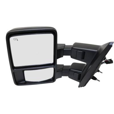 Side Mirror Compatible With 2013-2014 Ford F-150 3.5L 3.7L V6 Duratec Ti-Vct Boss Left Driver Side
