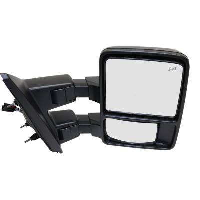 Side Mirror Compatible With 2013-2014 Ford F-150 3.5L 3.7L V6 Duratec Ti-Vct Boss Right Passenger