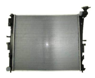 New Radiator Assembly Compatible With Hyundai Sonata 2012 Hybrid Premium 2011-2013 Hybrid