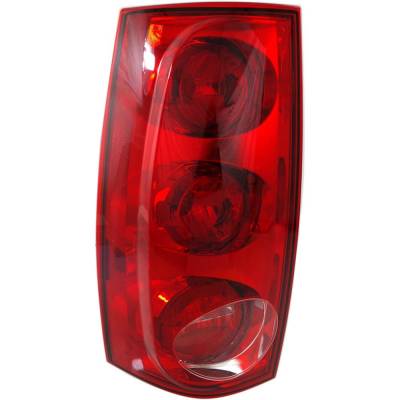 Tail Light Compatible With 2012-2014 Gmc Yukon Xl 1500 Yukon Xl 2500 Left Driver Side Halogen