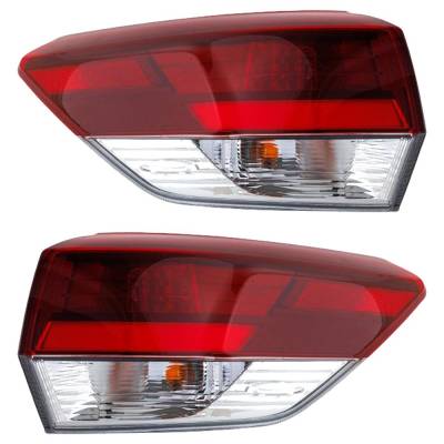 Rareelectrical - Led Tail Light Assembly Right Left Pair Outer Compatible With 2019 Toyota Highlander Limited 3.5L - Image 8
