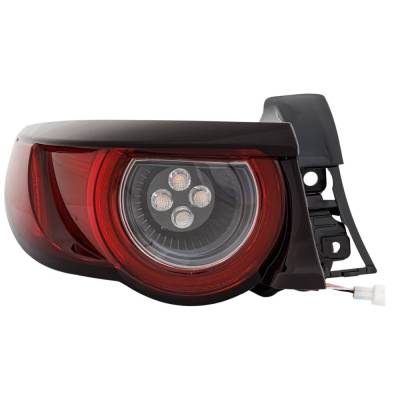 Tail Light Compatible With 2019-2021 Mazda 3 2.5L I4 Py-Vps Left Driver Side 250Hp Replaces