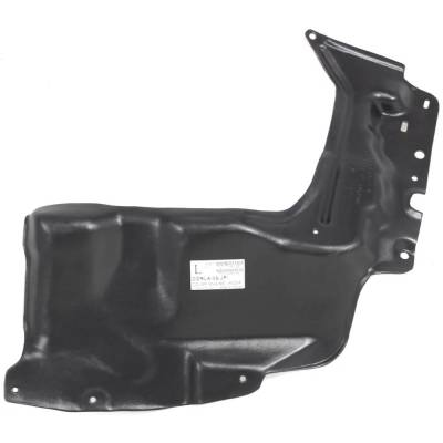 Rareelectrical - Fender Splash Shield Compatible With 2009-2013 Toyota Corolla Left Driver Side Front Plastic Guard - Image 6