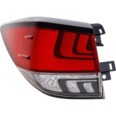 Tail Light Compatible With 2020-2022 Lexus Rx350l Rx350 Rx450hl Rx450h 3.5L 2.5L V6 A25a-Fxs Left