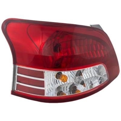 Rareelectrical - Tail Light Compatible With 2007-2012 Toyota Yaris 1.5L I4 Left Driver Side Halogen Rept730310 106Hp - Image 3