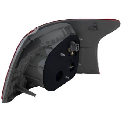 Rareelectrical - Tail Light Compatible With 2007-2012 Toyota Yaris 1.5L I4 Left Driver Side Halogen Rept730310 106Hp - Image 6