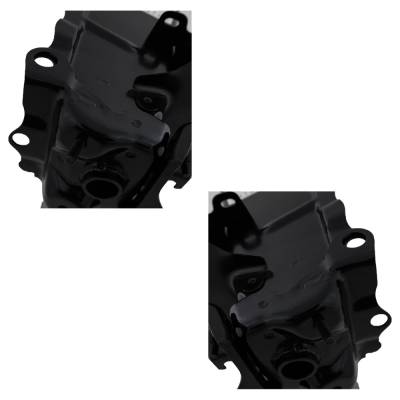 Rareelectrical - New Pair Of Radiator Support Bracket Compatible With Lexus Toyota Es250 Base 4 Cyl 2.5L Es350 Black - Image 8