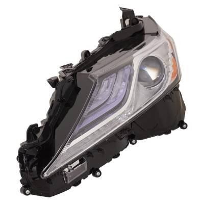 Rareelectrical - New Left Halogen Headlight Compatible With Toyota Camry Xle Sedan 4 Door 2.5L 2019 2020 2021 2022 - Image 3