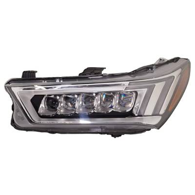 New Left Led Headlight Compatible With Acura Mdx Sh Awd Sport Utility 4 Door 3.5L 2017 2018 2019