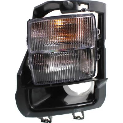 Rareelectrical - New Left Front Fog Light Compatible With Cadillac Sts V 8 Cyl 4.4L 2006-2009 Gm2592296 10397645 - Image 1
