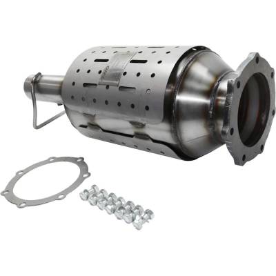 Rareelectrical - New 7-Bolt Flange Diesel Particulate Filter Compatible With Ford F-350 Super Duty Fx4 8 Cyl 6.4L - Image 4