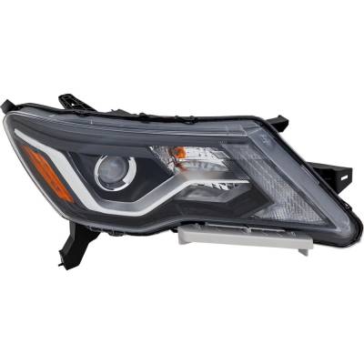 Rareelectrical - Headlight Compatible With 2017-2020 Nissan Pathfinder 3.5L 2.5L V6 Vq35de Qr25der Right Passenger - Image 1