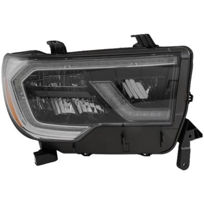 Rareelectrical - Headlight Compatible With 2018-2022 Toyota Sequoia 5.7L V8 Right Passenger Side Led Rt10010207 381Hp - Image 1