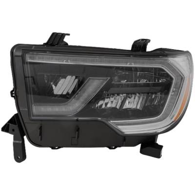 Rareelectrical - Headlight Compatible With 2018-2022 Toyota Sequoia 5.7L V8 Left Driver Side Led Rt10010208 381Hp - Image 1
