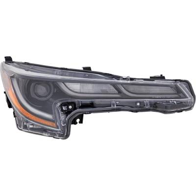 Rareelectrical - Headlight Compatible With 2020-2022 Toyota Corolla 2.0L 1.8L I4 M20a-Fks Right Passenger Side Led - Image 1