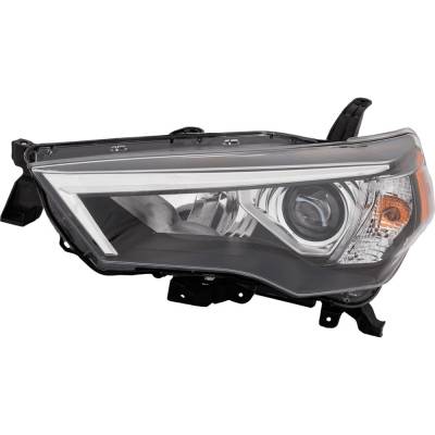 RAREELECTRICAL - Headlight Compatible With 2021-2023 Toyota 4Runner 4.0L V6 Left Driver Side Halogen/Led Rt10010254aq - Image 1
