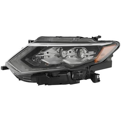 Rareelectrical - Headlight Compatible With 2019-2020 Nissan Rogue 2.5L 2.0L I4 Qr25de Mr20dd Left Driver Side Led - Image 3