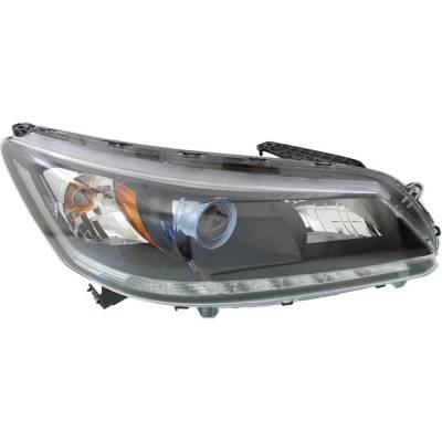 Rareelectrical - New Headlight Compatible With 2014-2015 Honda Accord 2.4L 3.5L I4 K24w J35y Lfa Right Passenger Side - Image 1