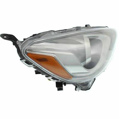 Rareelectrical - Headlight Compatible With 2015-2017 Toyota Prius C Right Passenger Side Halogen Rt10010007q - Image 2