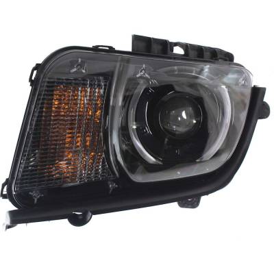 Rareelectrical - Headlight Compatible With 2010-2015 Chevrolet Camaro 3.6L 6.2L V6 Lfx L99/Ls3 Lsa Left Driver Side - Image 3